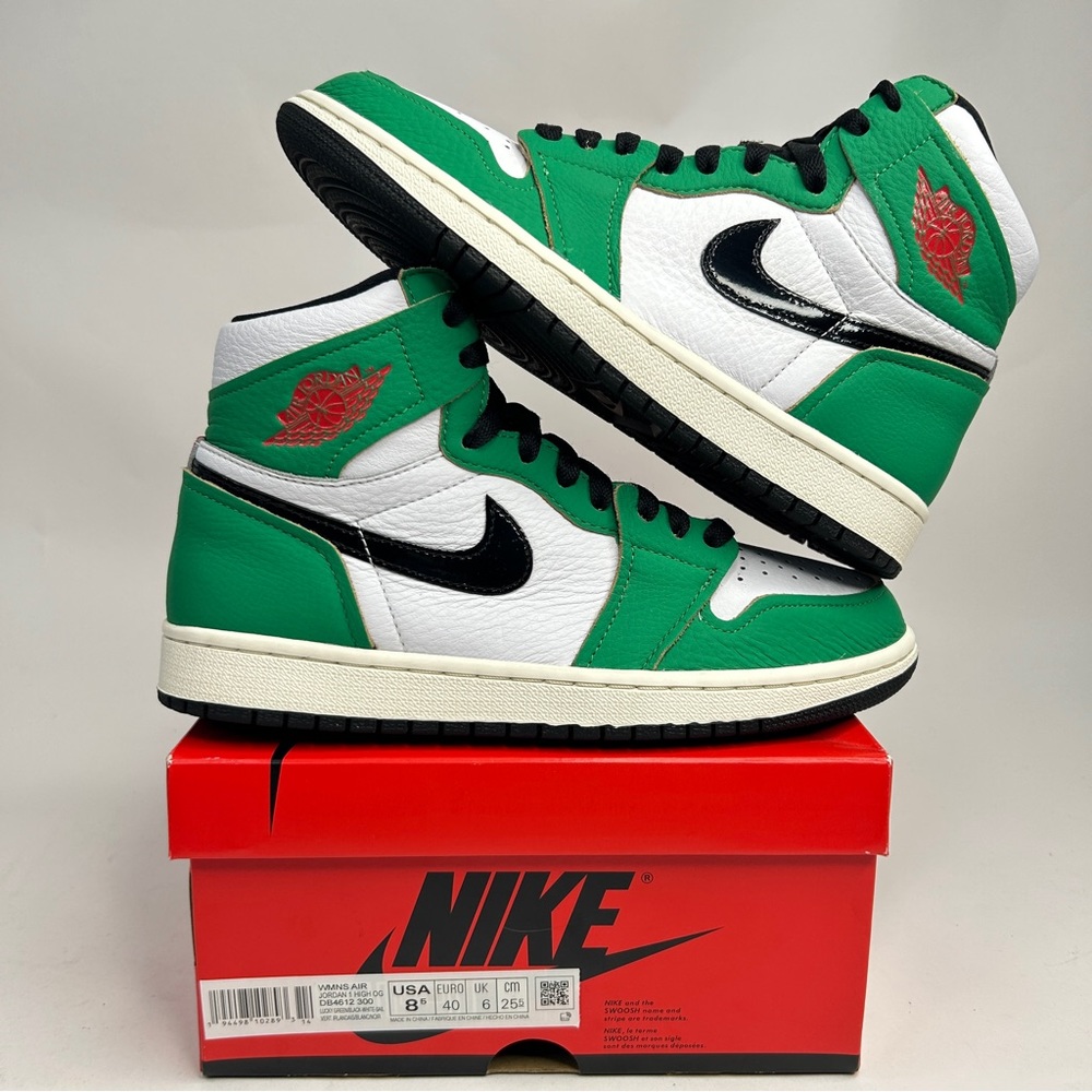 Nike Air Jordan 1 Retro High OG WMNS “Lucky Green” 2023 - Picture 1 of 7